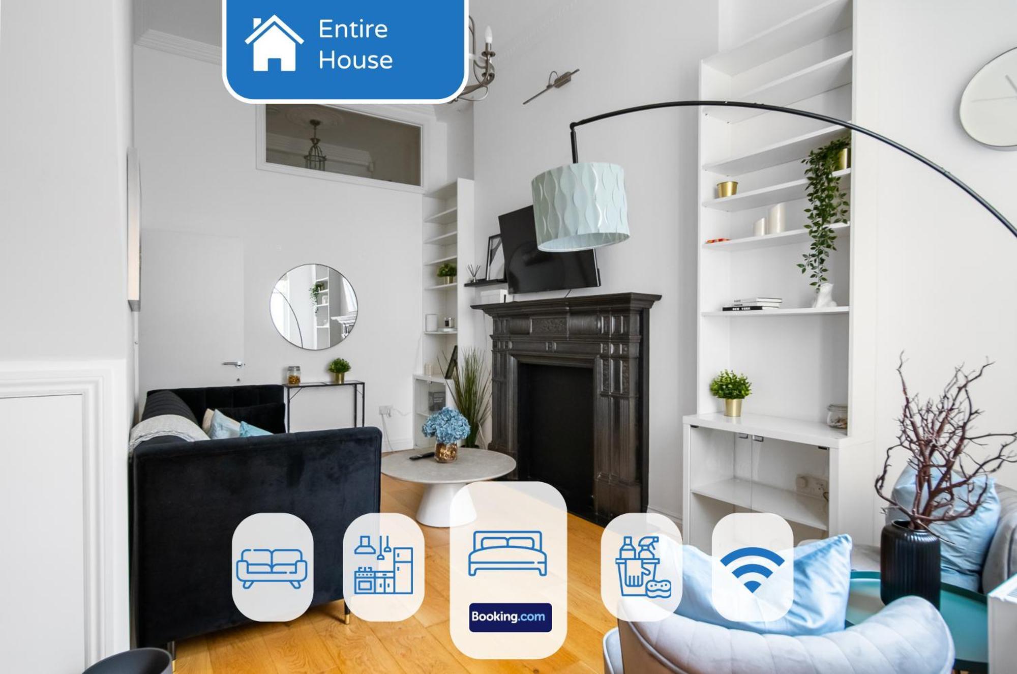 4br 2ba House By Livestay Short Lets & Serviced Near Oxford Circus With 2 Private Patios Holiday home